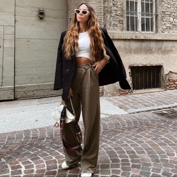 LAST 1️⃣—NWT Zara Full Length Pants - Picture 4 of 16